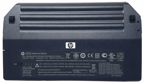 HP 411638-361 - 12-Cell TV12 Ultra Capacity Secondary Battery for HP EliteBook 6930p 8440p 8530p 8530w 8730w 6530b 6535b 6720t 6730b 6735b 6910p 8510p 8510w HP 411638-361 - 12-Cell TV12 Ultra Capacity Secondary Battery for HP EliteBook 6930p 8440p 8530p 8530w 8730w 6530b 6535b 6720t 6730b 6735b 6910p 8510p 8510w