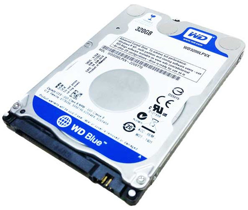Western Digital WD3200BEVT-00ZAT0 - 320GB 5.4K RPM SATA 2.5" Hard Drive