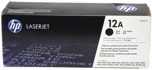 HP Q2612A - Black 2000 Yield # 12A Toner Cartridge HP Q2612A - Black 2000 Yield # 12A Toner Cartridge