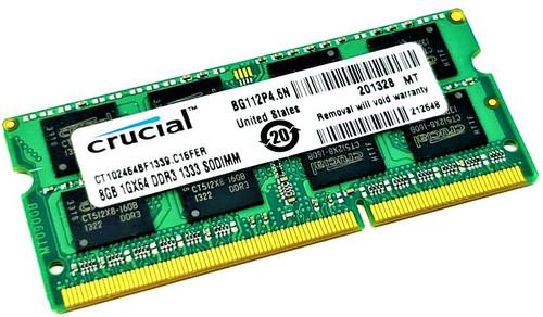 HP 634091-001 - 8GB 1333Mhz PC3-10600S DDR3-1333 204-Pin SODIMM Laptop Memory Ram HP 634091-001 - 8GB 1333Mhz PC3-10600S DDR3-1333 204-Pin SODIMM Laptop Memory Ram