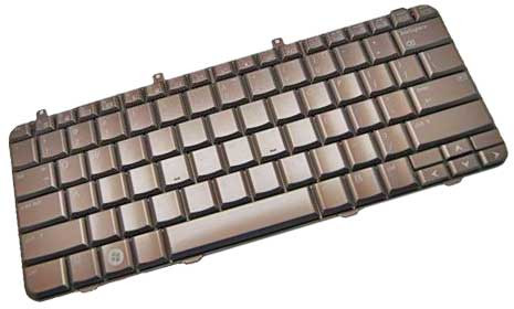 Hewlett-Packard (HP) 507091-001 - Bronze Keyboard