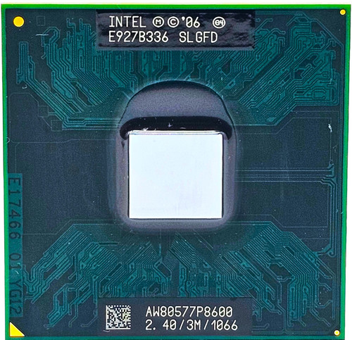 HP 492317-001 - 2.40Ghz 1066Mhz 3MB PGA478 Intel Core 2 Duo P8600 Dual Core CPU Processor