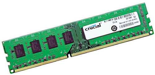 Desktop - 240-Pin DIMM: Crucial CT25664BA1339.C8F1MR - 2GB 1333Mhz PC3-10600U DDR3-1333 240-Pin DIMM Desktop Memory Ram