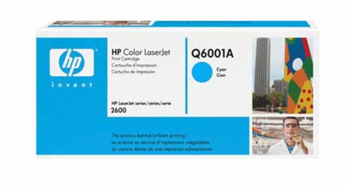 HP Q6001A - Cyan 2000 Yield # 124A Toner Cartridge HP Q6001A - Cyan 2000 Yield # 124A Toner Cartridge