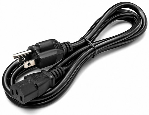 121565-001 - 6 FT C13 Power Cable for AC Adapters Desktops Monitors Servers UPS and IT Equipment