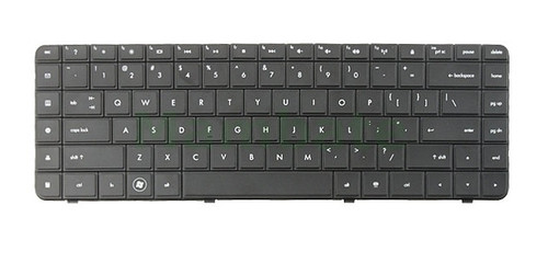 Hewlett-Packard (HP) 9Z.N4SSQ.001 - Black Keyboard for HP Compaq Presario CQ62 G62