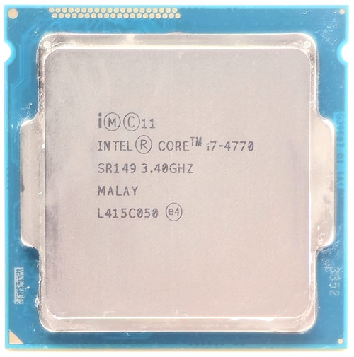 Intel i7-4770 - 3.40Ghz 5GT/s LGA1150 8MB Intel Core i7-4770 Quad-Core CPU Processor Intel i7-4770 - 3.40Ghz 5GT/s LGA1150 8MB Intel Core i7-4770 Quad-Core CPU Processor