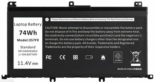 357F9 - 6-Cell Replacement Battery Compatible with Inspiron 15 7000 7559 7557 7567 357F9 - 6-Cell Replacement Battery Compatible with Inspiron 15 7000 7559 7557 7567
