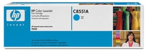 HP C8551A - Cyan 25000 Yield 822A Toner for HP LaserJet 9500mfp HP C8551A - Cyan 25000 Yield 822A Toner for HP LaserJet 9500mfp