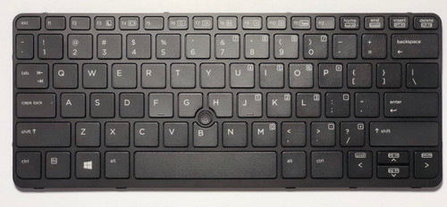HP 735502-001 - US Backlit Keyboard with Mouse Pointer for HP 820 G1 G2 720 G1 G2 725 HP 735502-001 - US Backlit Keyboard with Mouse Pointer for HP 820 G1 G2 720 G1 G2 725