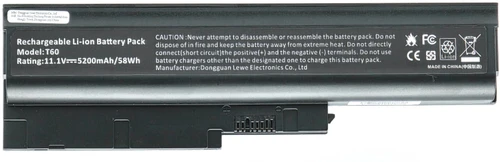 92P1137 - 6-Cell 41+ Replacement Battery Compatible with IBM ThinkPad T60 T61 R60 R61 Z61 T61p T60p T500 W500 SL500