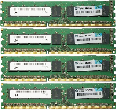 Servers - ECC Memory: HP A2H34AV - 32GB (4x8GB) PC3-12800E 16000Mhz 1.5V Unbuffered ECC DDR3 240-Pin Memory Ram for Servers