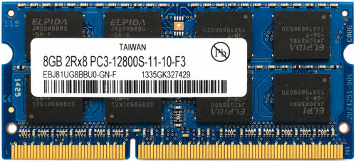 HMT41GS6MFR8C-PB - 8GB (1x8GB) 1600Mhz PC3-12800S DDR3-1600 204