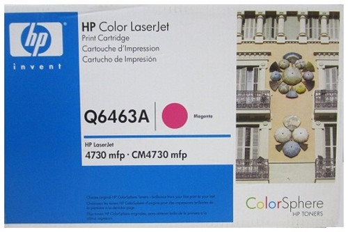 HP Q6463A - Magenta 12000 Yield # 644A Toner Cartridge HP Q6463A - Magenta 12000 Yield # 644A Toner Cartridge