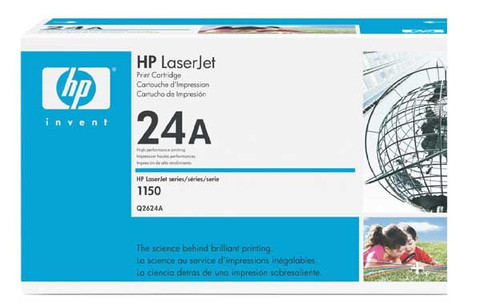 HP Q2624A - Black 2500 Yield # 24A Toner Cartridge