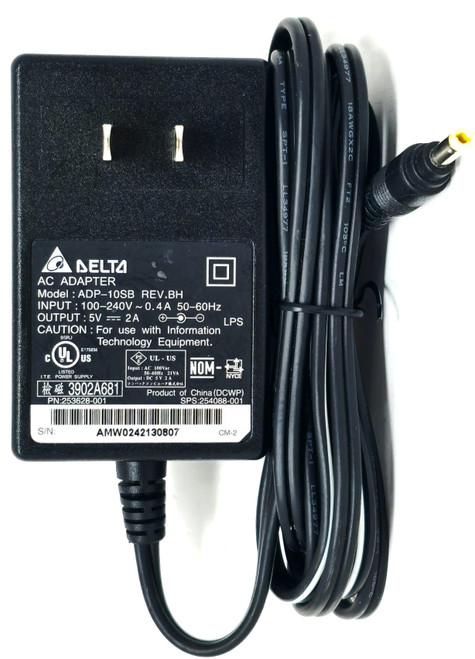 Delta Electronics ADP-10SB - 10W 5V 2A AC Adapter Includes Power