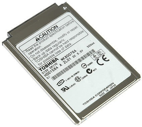 Toshiba MK8007GAH - 80GB 4.2K IDE 1.8" Hard Disk Drive (HDD)