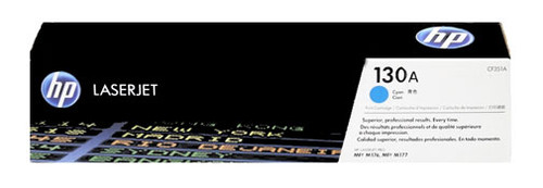 HP CF351A - Cyan 1000 Yield # 130A Toner Cartridge HP CF351A - Cyan 1000 Yield # 130A Toner Cartridge