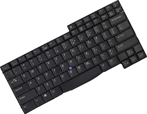 71EDM - Black Keyboard US Layout For Latitude CPx , CPt , CPiR , Inspiron 3700 , 3800