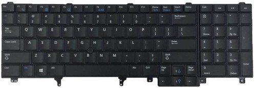 PK130VI1A00 - Black Keyboard US Non Backlit With Stick Point For Latitude E6540 PK130VI1A00 - Black Keyboard US Non Backlit With Stick Point For Latitude E6540