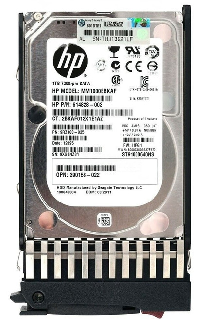 Hewlett-Packard (HP) MMK1000EBKAF - 1TB 7.2K RPM 3G MDL SATA SFF 2.5" Hard Disk Drive (HDD) Hewlett-Packard (HP) MMK1000EBKAF - 1TB 7.2K RPM 3G MDL SATA SFF 2.5" Hard Disk Drive (HDD)