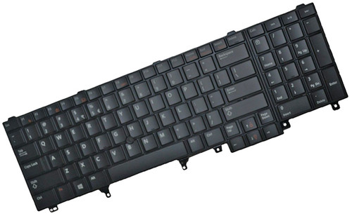 PK130FH1E05 - Black Keyboard US / International Layout - Non Backlit For Latitude E6530 E5530