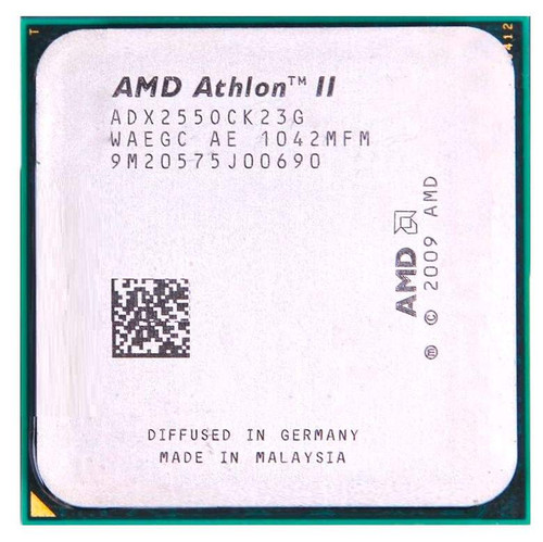 AMD ADX255OCK23GM - 3.1 GHz 2x 1 MB AM3 Athlon II X2 255 CPU Processor - ADX2550CK23GM AMD ADX255OCK23GM - 3.1 GHz 2x 1 MB AM3 Athlon II X2 255 CPU Processor - ADX2550CK23GM