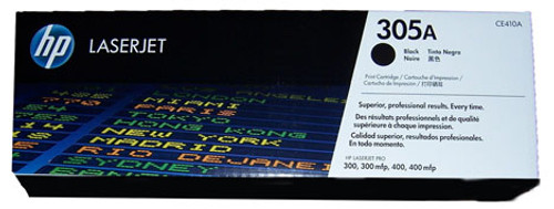 HP CE410A - Black 2200 Yield # 305A Toner Cartridge HP CE410A - Black 2200 Yield # 305A Toner Cartridge