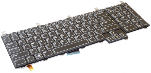 8WK6F - Alienware M17x Black Backlit LED Keyboard