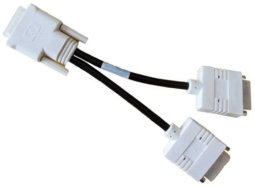 Hewlett-Packard (HP) 338285-007 - DMS-59 to Dual DVI Splitter Cable Hewlett-Packard (HP) 338285-007 - DMS-59 to Dual DVI Splitter Cable
