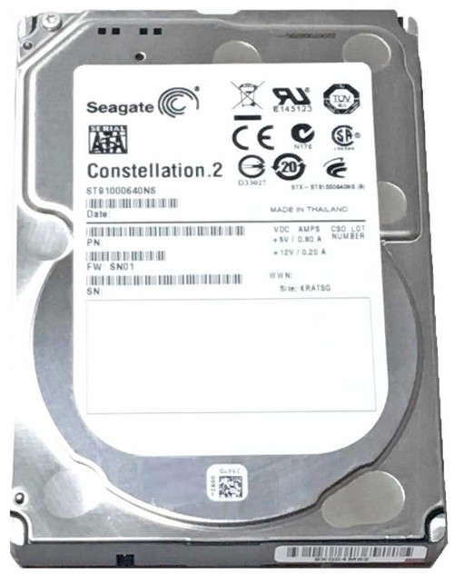 Seagate 9RZ168-001 - 1TB 7.2K RPM SATA 15mm 2.5" Hard Drive Seagate 9RZ168-001 - 1TB 7.2K RPM SATA 15mm 2.5" Hard Drive
