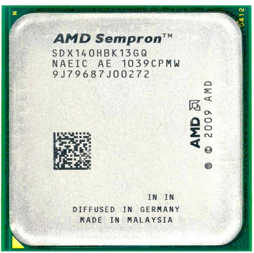 AMD SDX140HBK13GQ - 2.7 GHz 1 MB AM3 Sempron 140 CPU Processor AMD SDX140HBK13GQ - 2.7 GHz 1 MB AM3 Sempron 140 CPU Processor