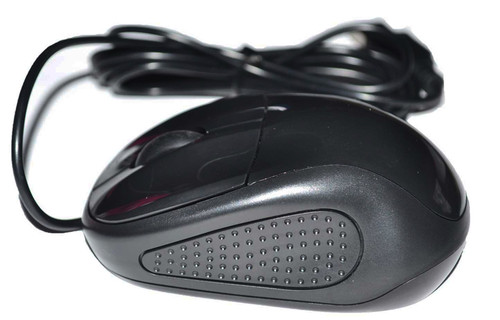 Black iMicro Ergonomic Wired USB 3D Optical Mouse - CPU Medics