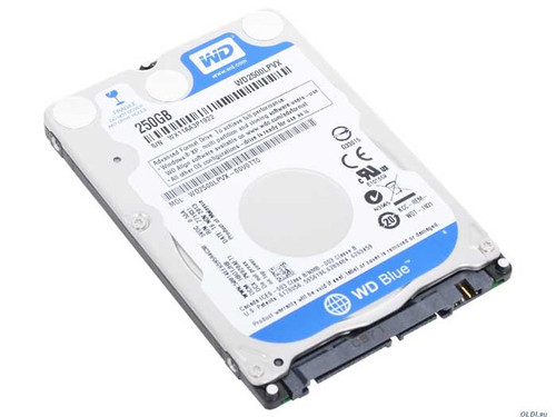 Western Digital WD2500LPVX-22V0TT0 - 250GB 5.4K RPM SATA 7mm 2.5