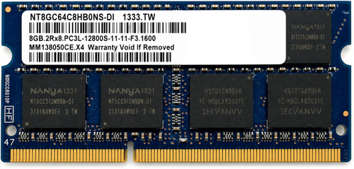 NT8GC64B8HB0NS-DI - 8GB (1x8GB) 1600Mhz PC3-12800S DDR3-1600 204-Pin SODIMM Laptop Memory Ram