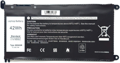 T2JX4 - 3-Cell 42Wh Replacement Battery for Inspiron 15 (5568) 13 (7368) (5368) (7368) T2JX4 - 3-Cell 42Wh Replacement Battery for Inspiron 15 (5568) 13 (7368) (5368) (7368)