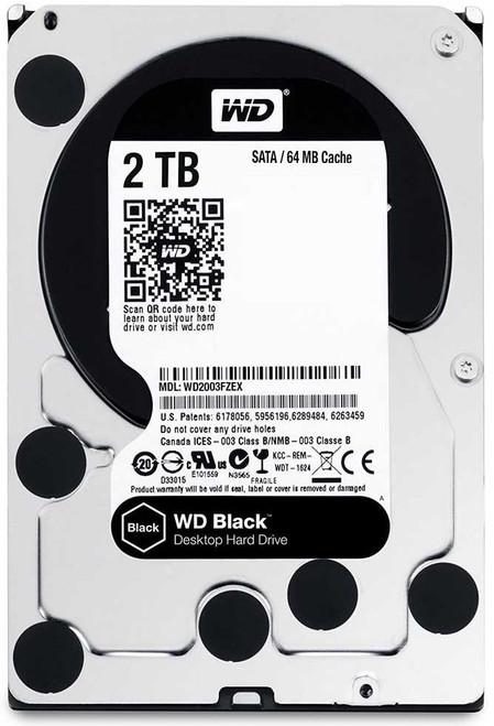 Western Digital WD2001FASS-00W2B0 - 2TB 7.2K RPM 64MB Cache SATA