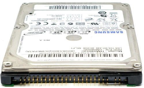 F-89/第8世代i5-8250U/SSD128+HDD500/8GB Samsung MP0804H - 80GB 5.4K RPM IDE PATA EIDE ATA 2.5