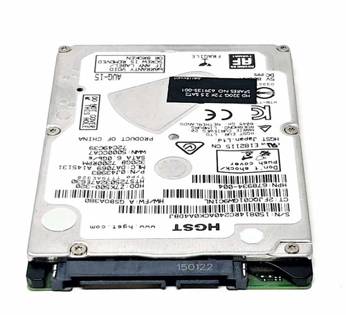 Hitachi HGST Travelstar HTS545032A7E380 - 320GB 5.4K RPM SATA 7mm 2.5 Hard  Disk Drive (HDD) - CPU Medics