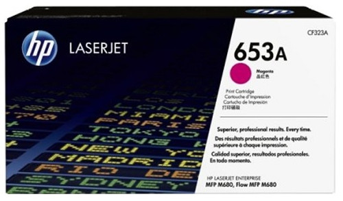 HP CF323A - Magenta 16500 Yield # 653A Toner Cartridge HP CF323A - Magenta 16500 Yield # 653A Toner Cartridge