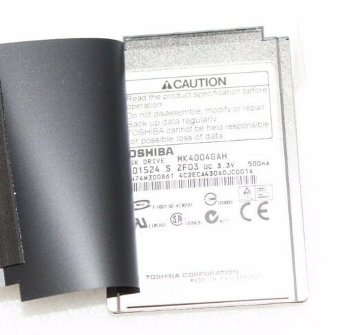 Toshiba MK4004GAH - 40GB 4.2K IDE 1.8" Hard Disk Drive (HDD)