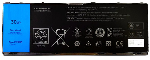 FWRM8 - 30Whr Battery for Latitude 10 ST2