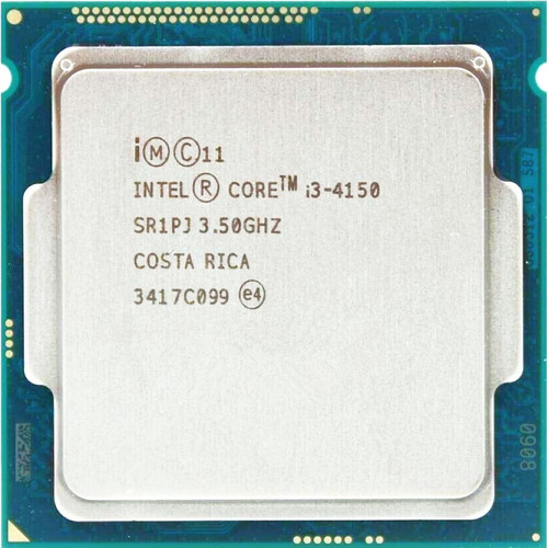 Intel i3-4150 - 3.50Ghz 5GT/s 3MB LGA1150 Intel Core i3-4150 Dual Core CPU Processor Intel i3-4150 - 3.50Ghz 5GT/s 3MB LGA1150 Intel Core i3-4150 Dual Core CPU Processor