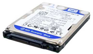 Western Digital WD2500BEVS-26UST0 - 250GB 5.4K RPM SATA 2.5