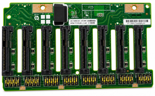 HP 777279-001 - 8-SFF 2.5 12G SAS SATA Backplane Board for ProLiant DL380 Gen9 DL180 Gen9 ML350 Gen9