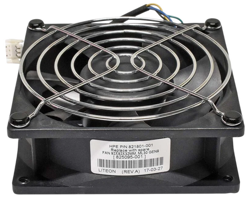 HP 825095-001 - SPS-FAN 92x92x32mm ML30 G9 Gen9 HP 825095-001 - SPS-FAN 92x92x32mm ML30 G9 Gen9