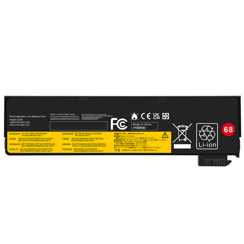 45N1127 - FRU Sting Rear LGC 3cell ( 3s1p) / 23Wh prismatic battery 45N1127 - FRU Sting Rear LGC 3cell ( 3s1p) / 23Wh prismatic battery