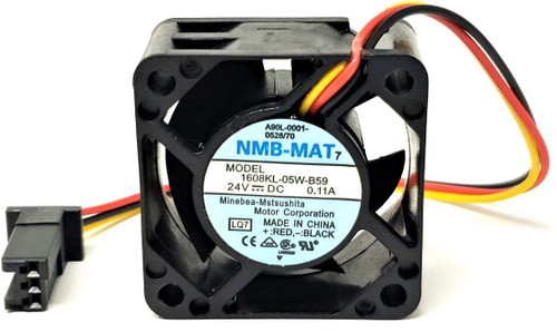 NMB 1608KL-05W-B59 - 40x40x20mm 4020 24V 0.11A 3-Pin Connector 3-Wire Fanuc Cooling Fan NMB 1608KL-05W-B59 - 40x40x20mm 4020 24V 0.11A 3-Pin Connector 3-Wire Fanuc Cooling Fan