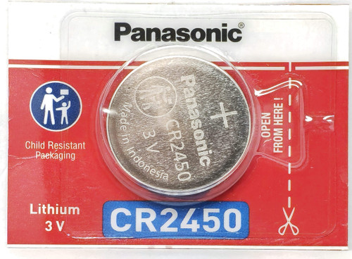 Panasonic CR2450 - 3V Lithium Coin Cell Battery