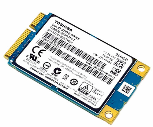 中古SSD Toshiba 東芝 mSATA SSD 256GB 10枚セット Toshiba THNSNJ256GMCY - 256GB 6Gb/s mSATA MLC Solid State SSD